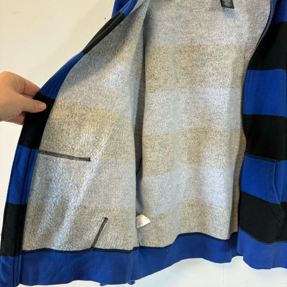 POLO Ralph Lauren Full Zip Hoodie‎ Sweatshirt Rugby Style Boys XL Womens Medium